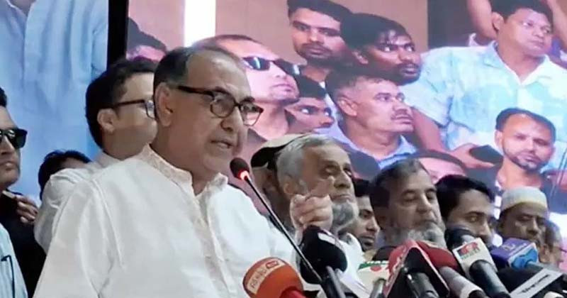 আওয়ামী লীগের সঙ্গে আঁতাত করে শিবির ডাকসু জিতেছে: মির্জা আব্বাস